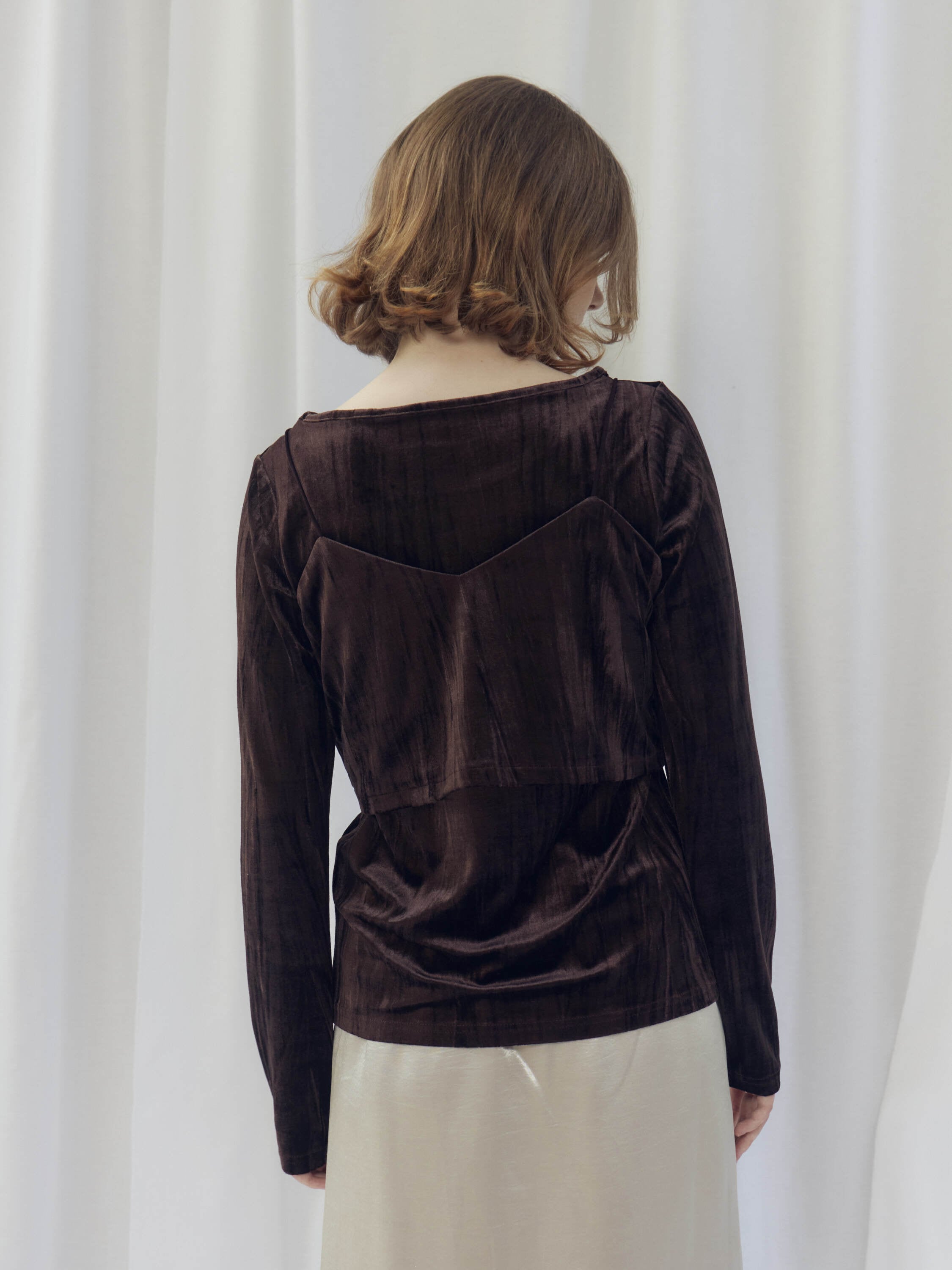 VELVET BUSTIER SET TOPS(ﾍﾞﾙﾍﾞｯﾄﾋﾞｽﾁｪｾｯﾄﾄｯﾌﾟｽ)【7533157】 | CIEL'AIR