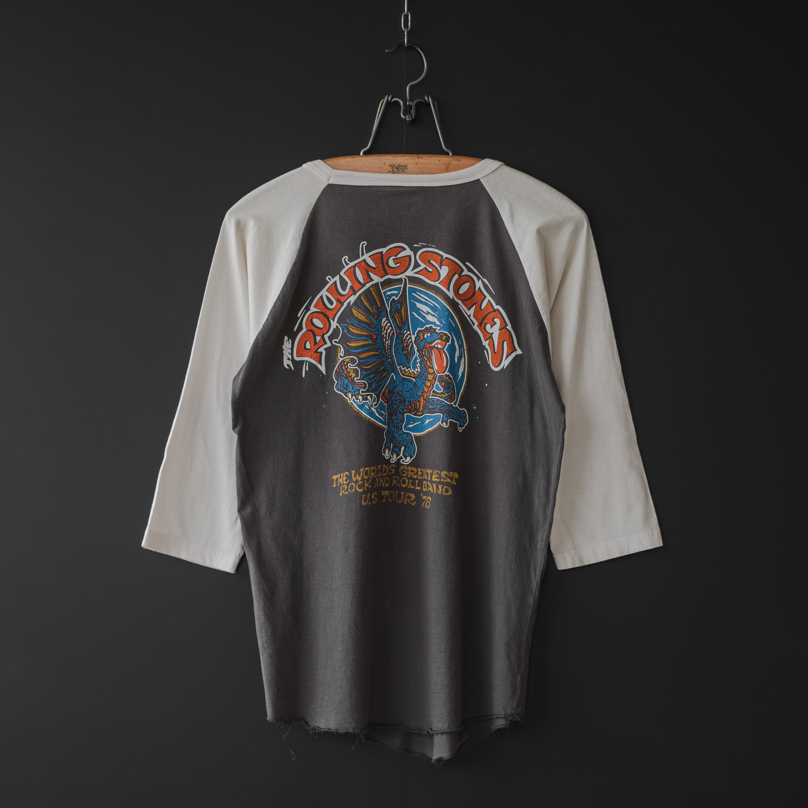 used- 1978 The Rolling Stones tour tee | dros dro