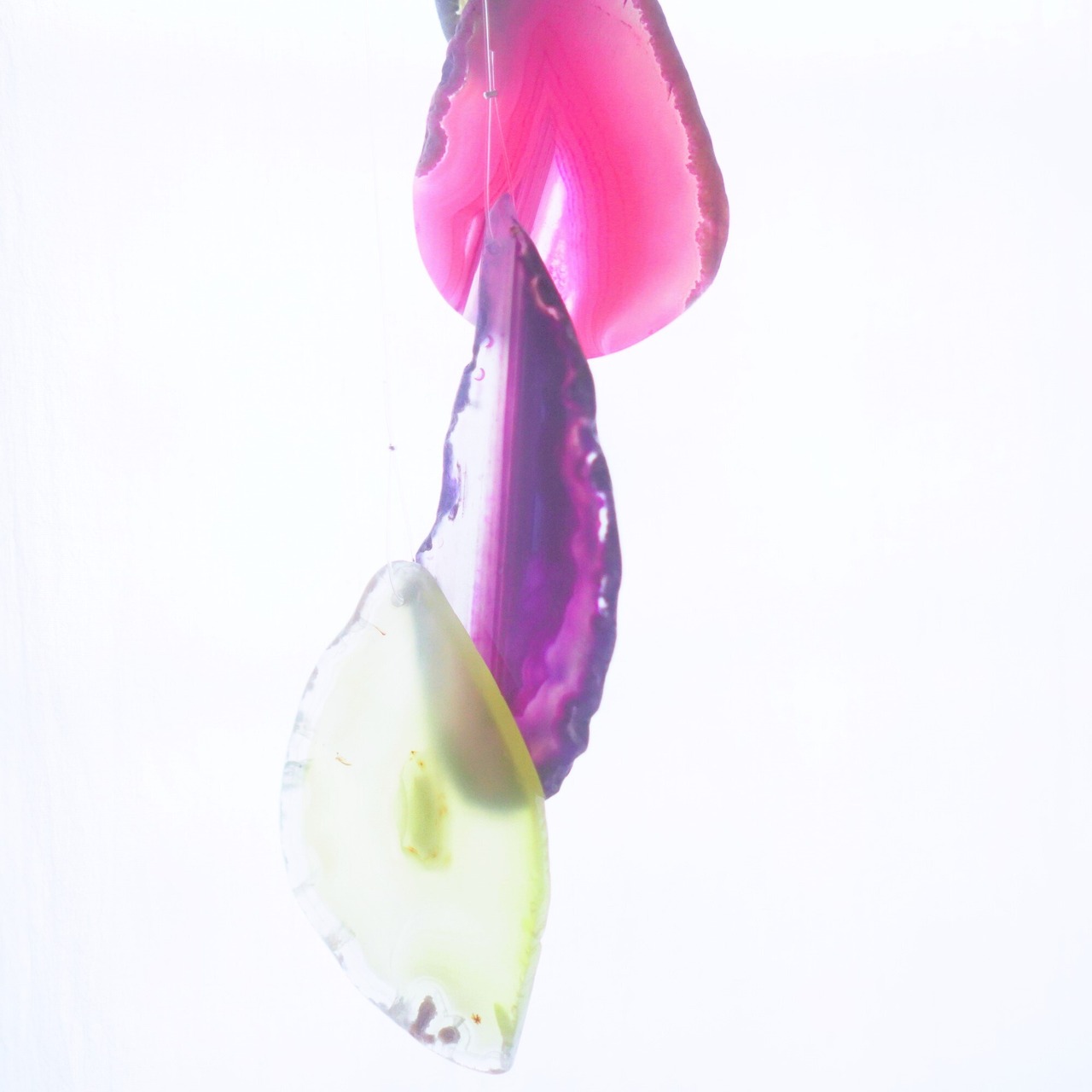 Spring Garden 03 - アゲートヒーリングチャイム / Agate Sun Catcher Wind Chime 491