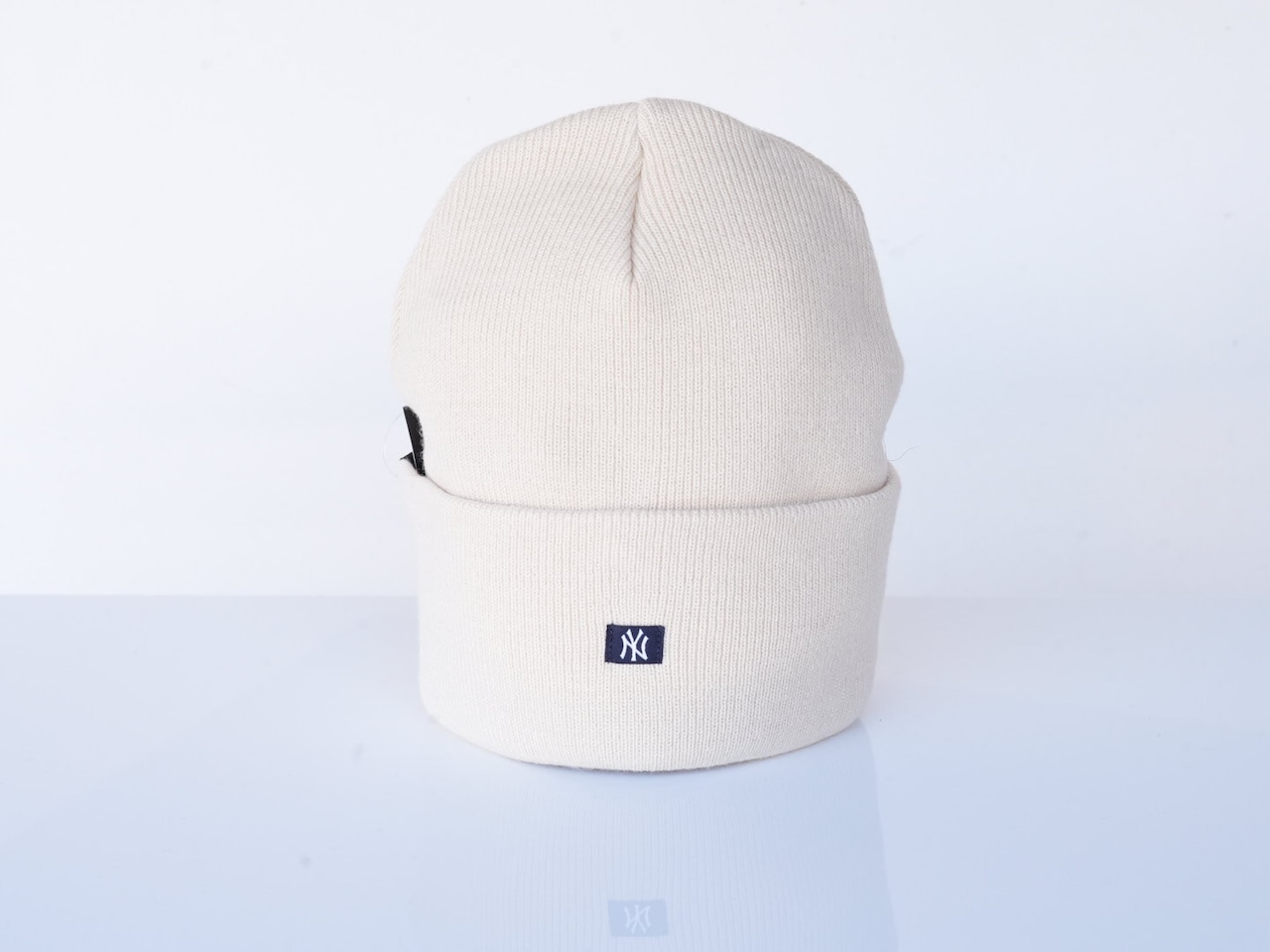 Yankees'47 ニューヨーク ヤンキース CUFF KNIT Thorn ナチュラル butterfly