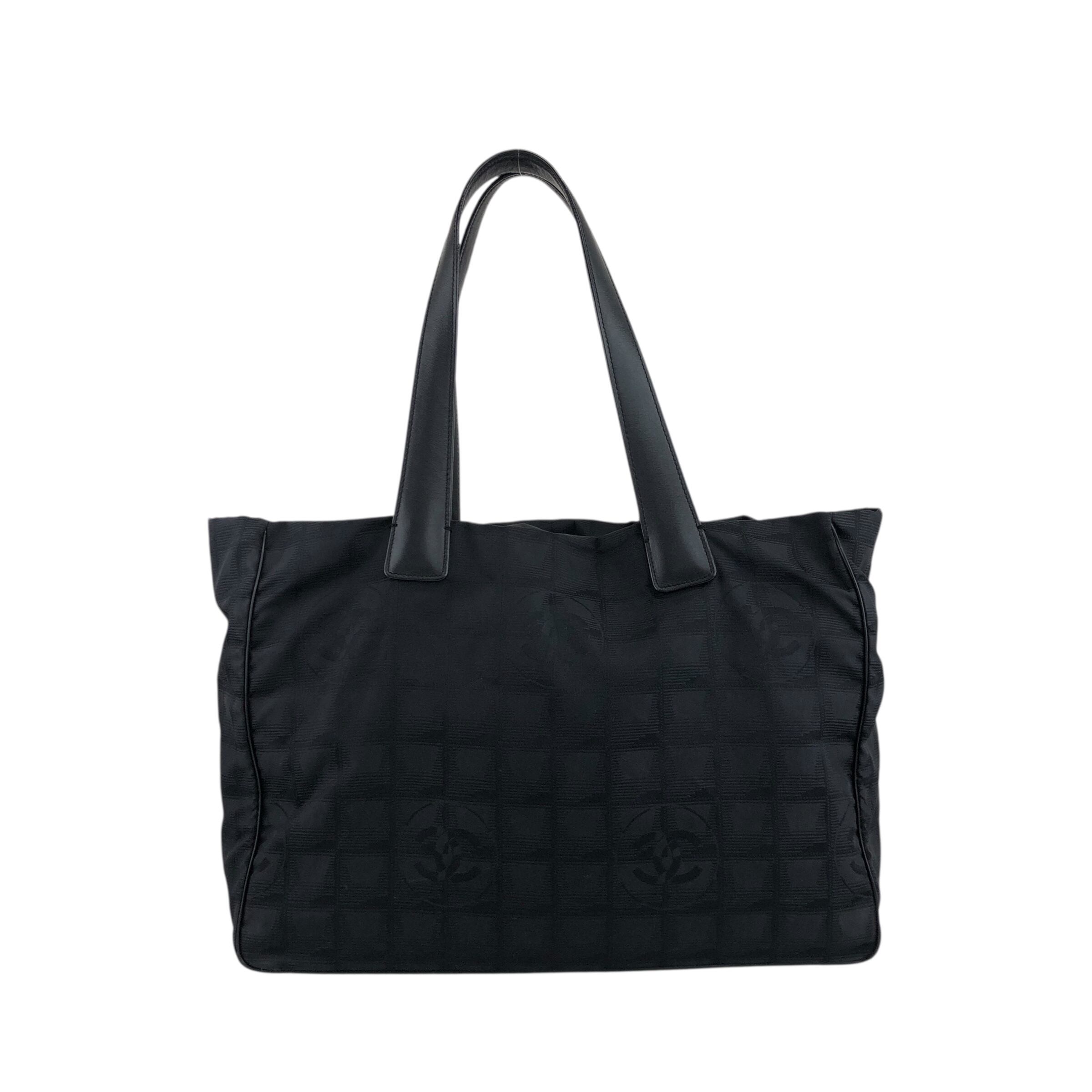 CHANEL シャネル ニュートラベル トートバッグ ブラック