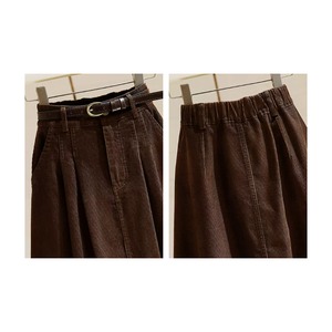 Aラインコーデュロイスカート 3color W00923