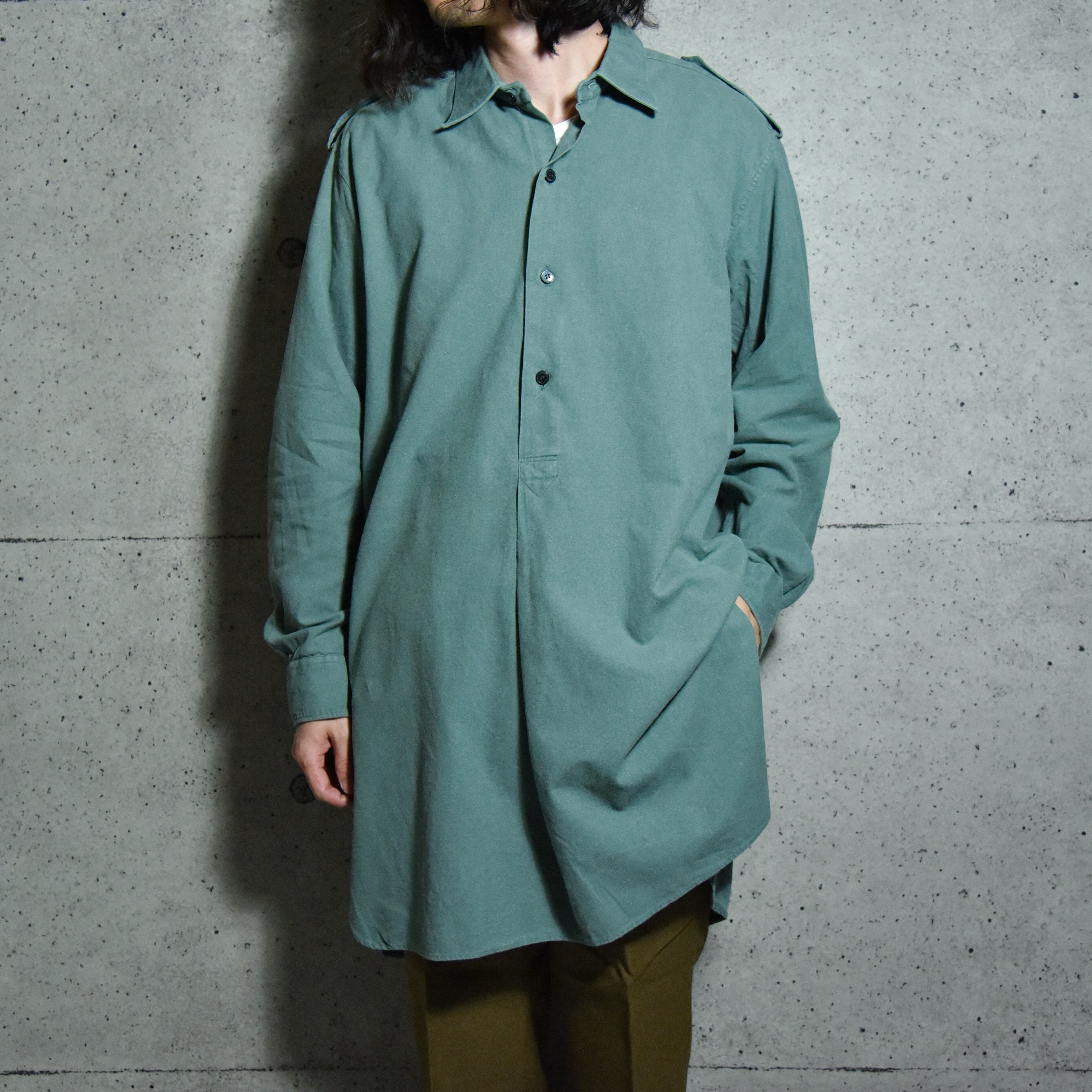 【maison de soil homme】　LONG PULL SHIRT