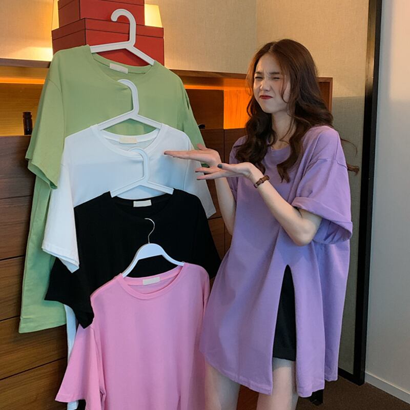 ホワイトTシャツ サマースタイルルーズトップス 夏物 スーパーモール61523705160