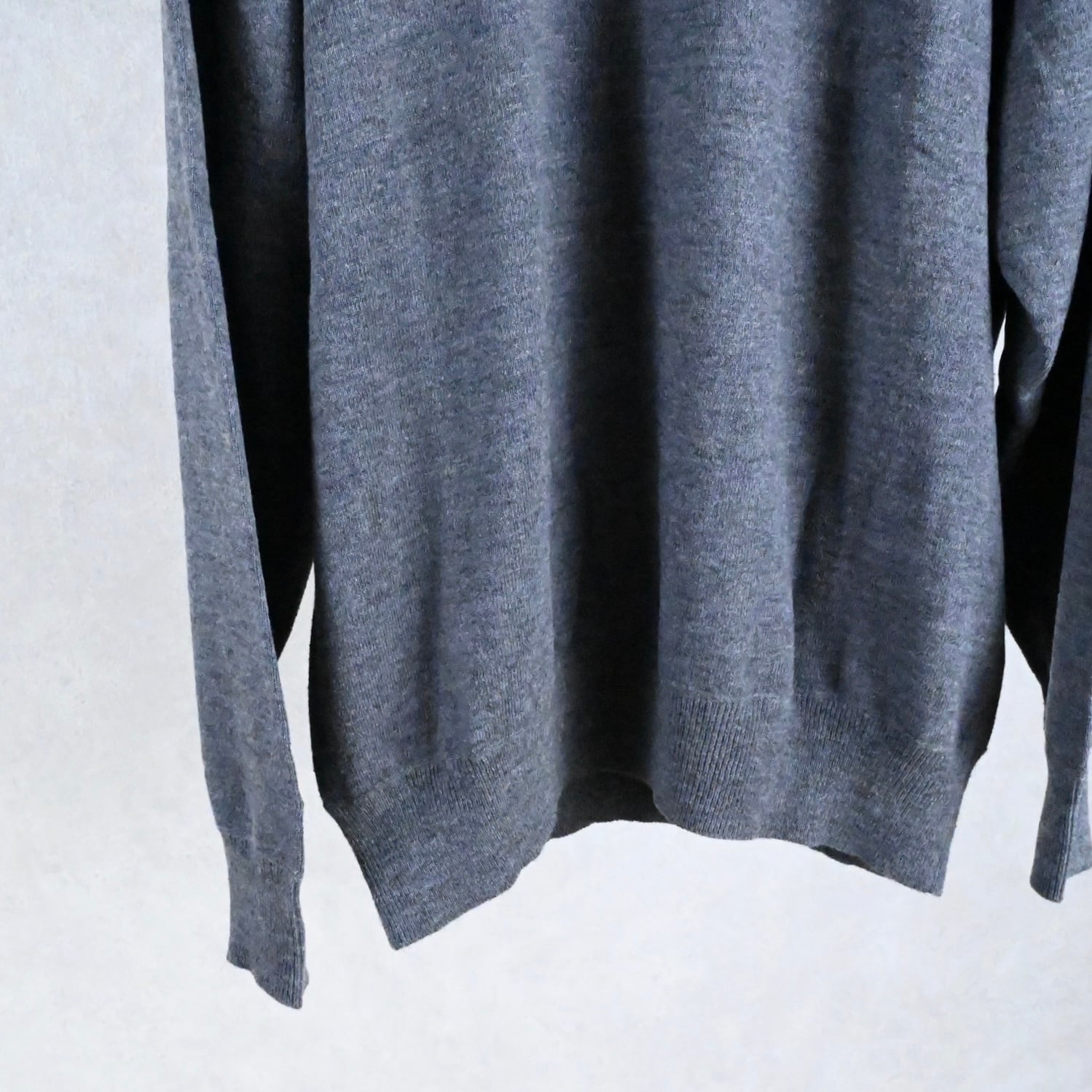 25AW》【STILL BY HAND】12G SILK MIXED PULLOVER スティルバイハンド