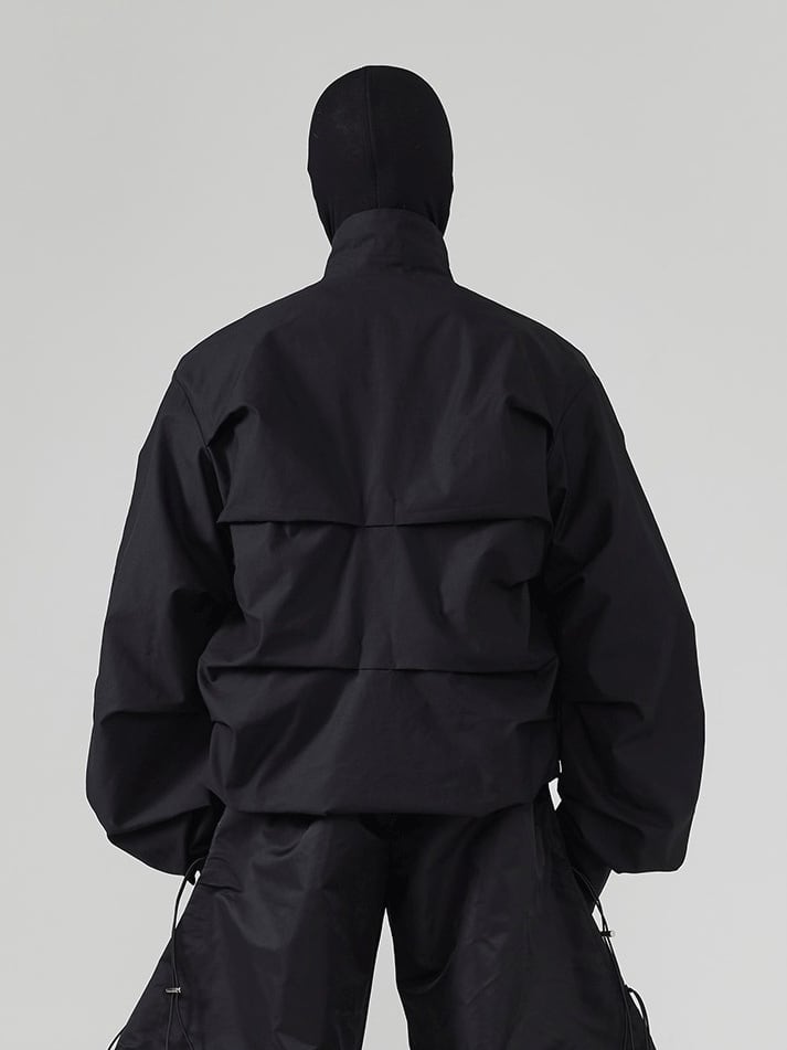 FRKM SCD 24AW マルチレイヤー ショートルーズ シャツジャケット  