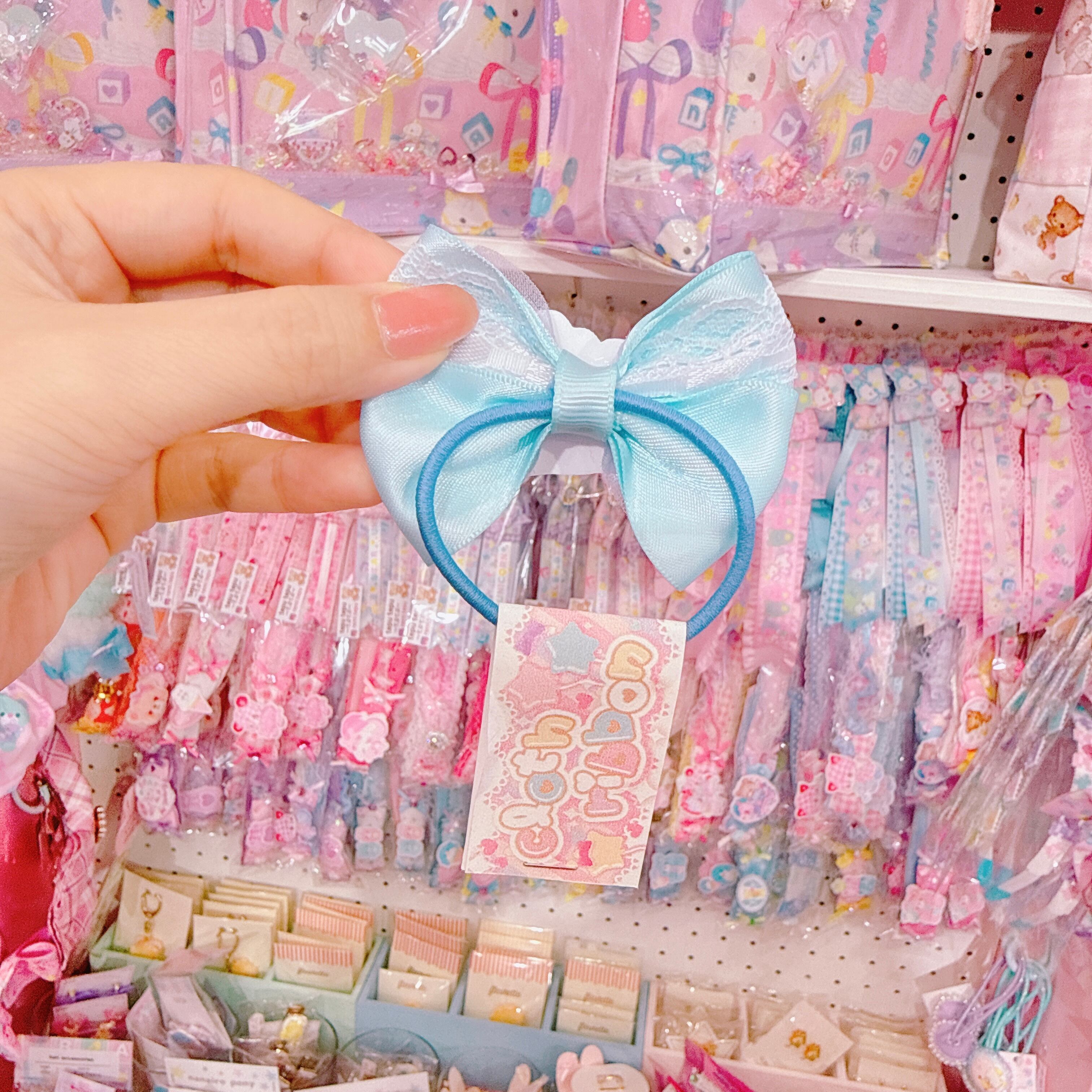 【C5】85-19パーツ付きヘアゴム