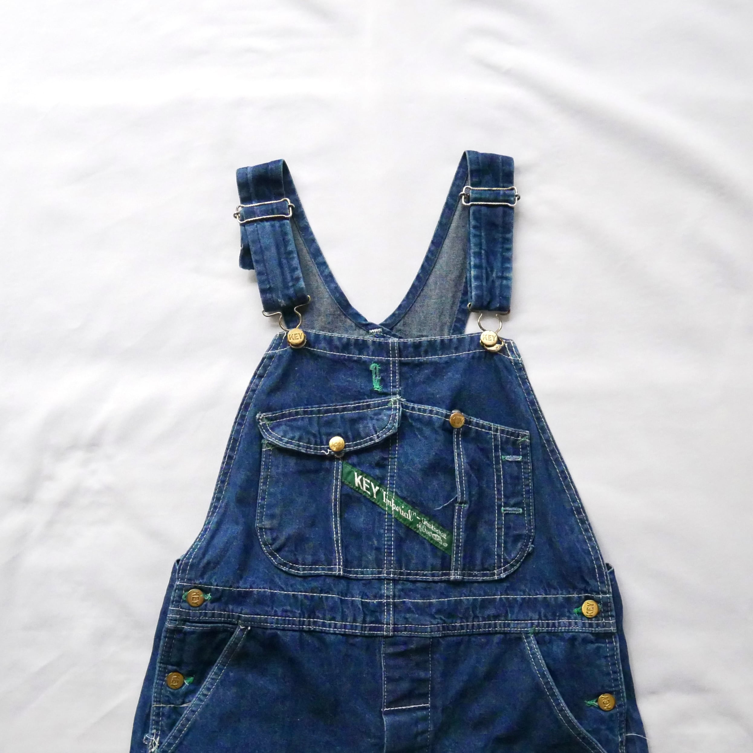 Made in USA KEY overall denim remake onepiece アメリカ製 キー