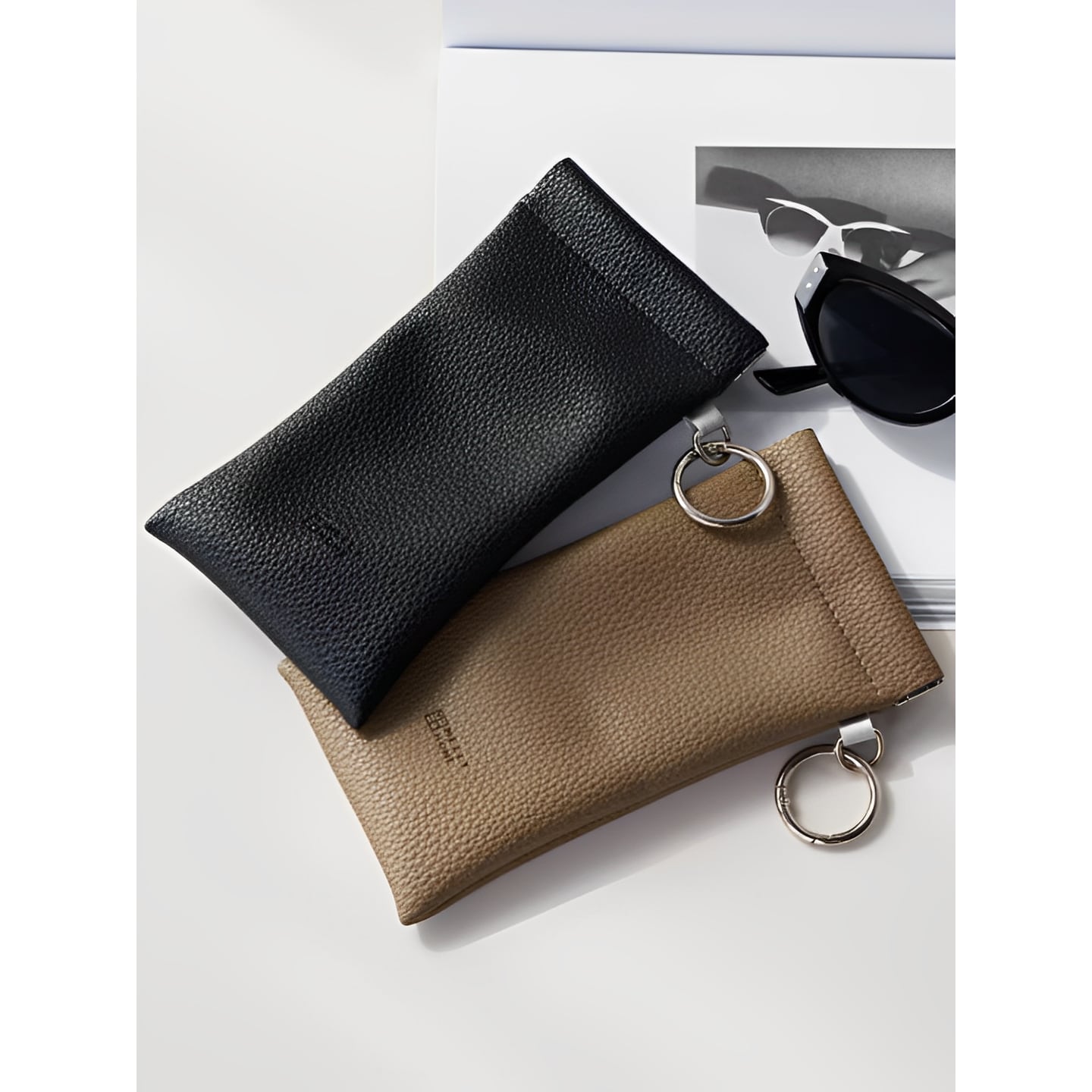 リング付きスリムグラスポーチ 4color RA2801