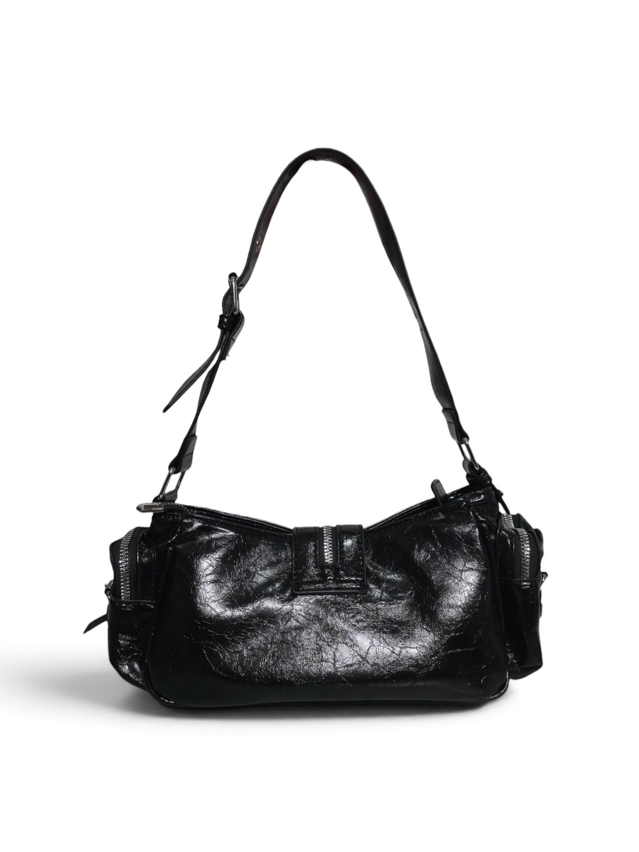 【PLANET STUDIO】Stud Buckle Shoulder Bag