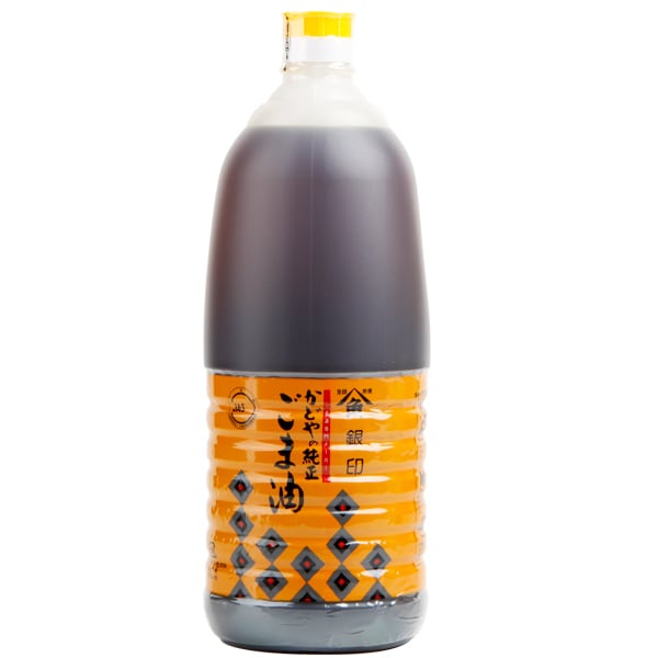 かどや製油 銀印 純正ごま油 (濃口) 1650g ごま 胡麻 ゴマ 業務用 1.65