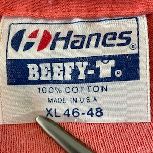 【Hanes】80s  USA製 ヴィンテージ Tシャツ 無地 アメリカ古着