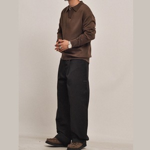 リラックスフィット ボタンパンツ N3405