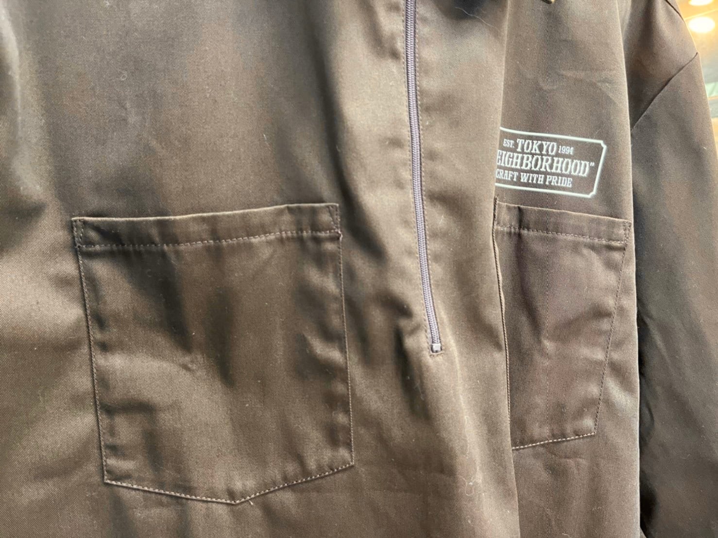 NEIGHBORHOOD CLASSIC WORK ZIP / EC-SHIRT LS 212TSNH-SHM02 XL NEIGHBORHOOD CLASSIC WORK ZIP / EC-SHIRT LS 212TSNH-SHM02 XL