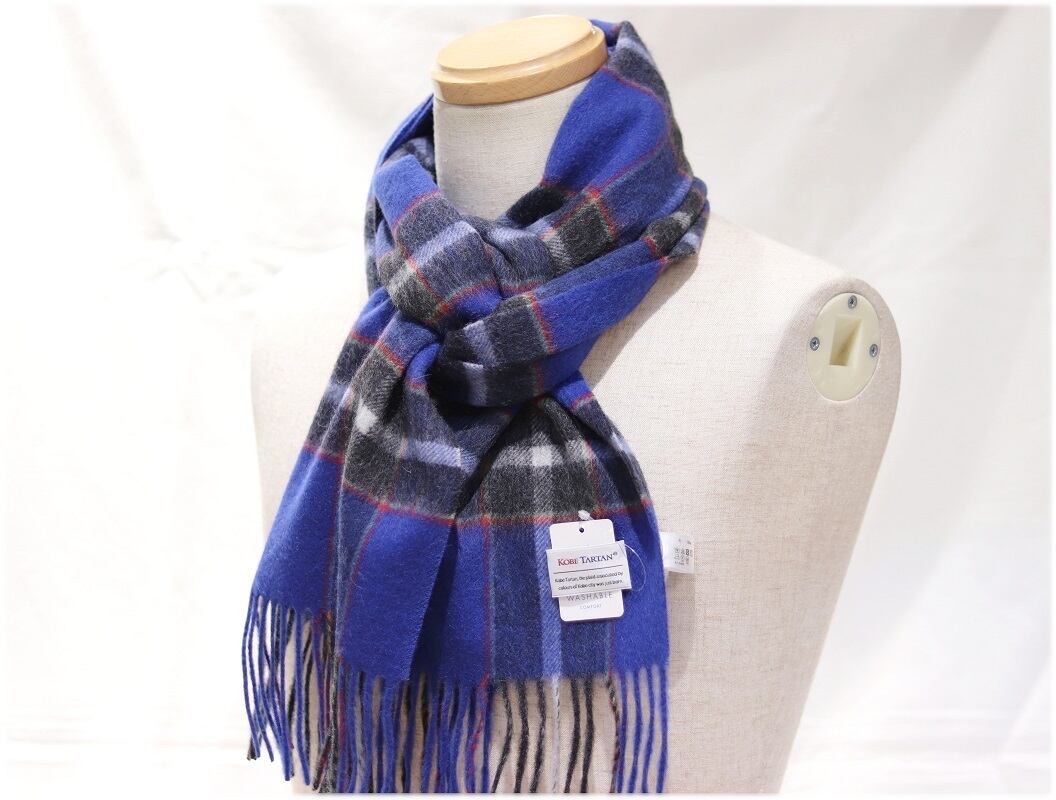 限定50％オフ KOBE TARTAN チェック ウール ストール 【公式通販】