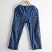 もんぺ野良着パンツ藍染絣古布木綿ジャパンヴィンテージ昭和リメイク素材 | monpe pants noragi kasuri indigo fabric cotton japan vintage