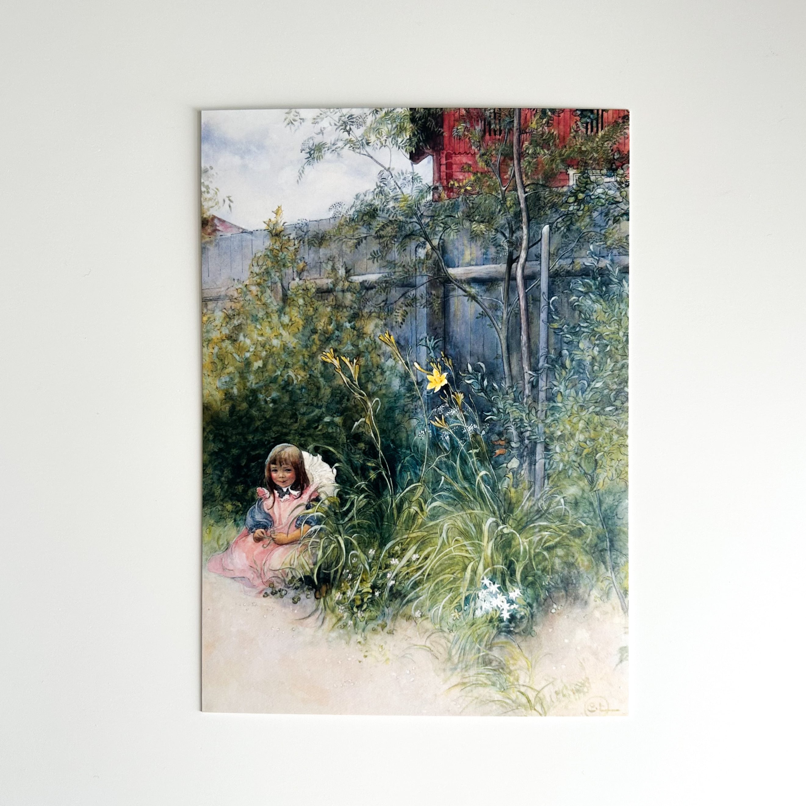 カール・ラーション ポストカード 10 Decorating the Tree | hmm, by