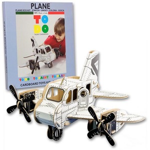 TODO　飛行機　組み立てる　知育玩具　イタリア製
