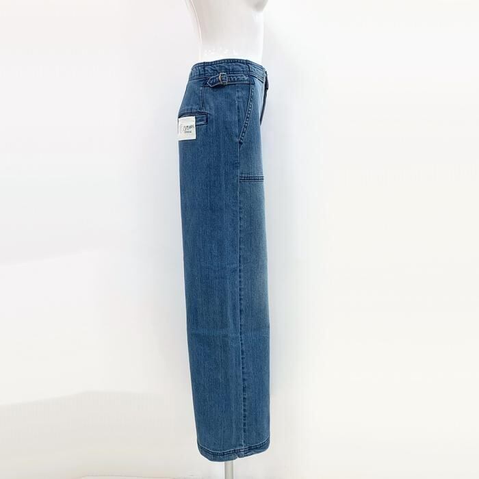 Cynical デニムベイカーパンツ 512-96024 cynical シニカル ワイド