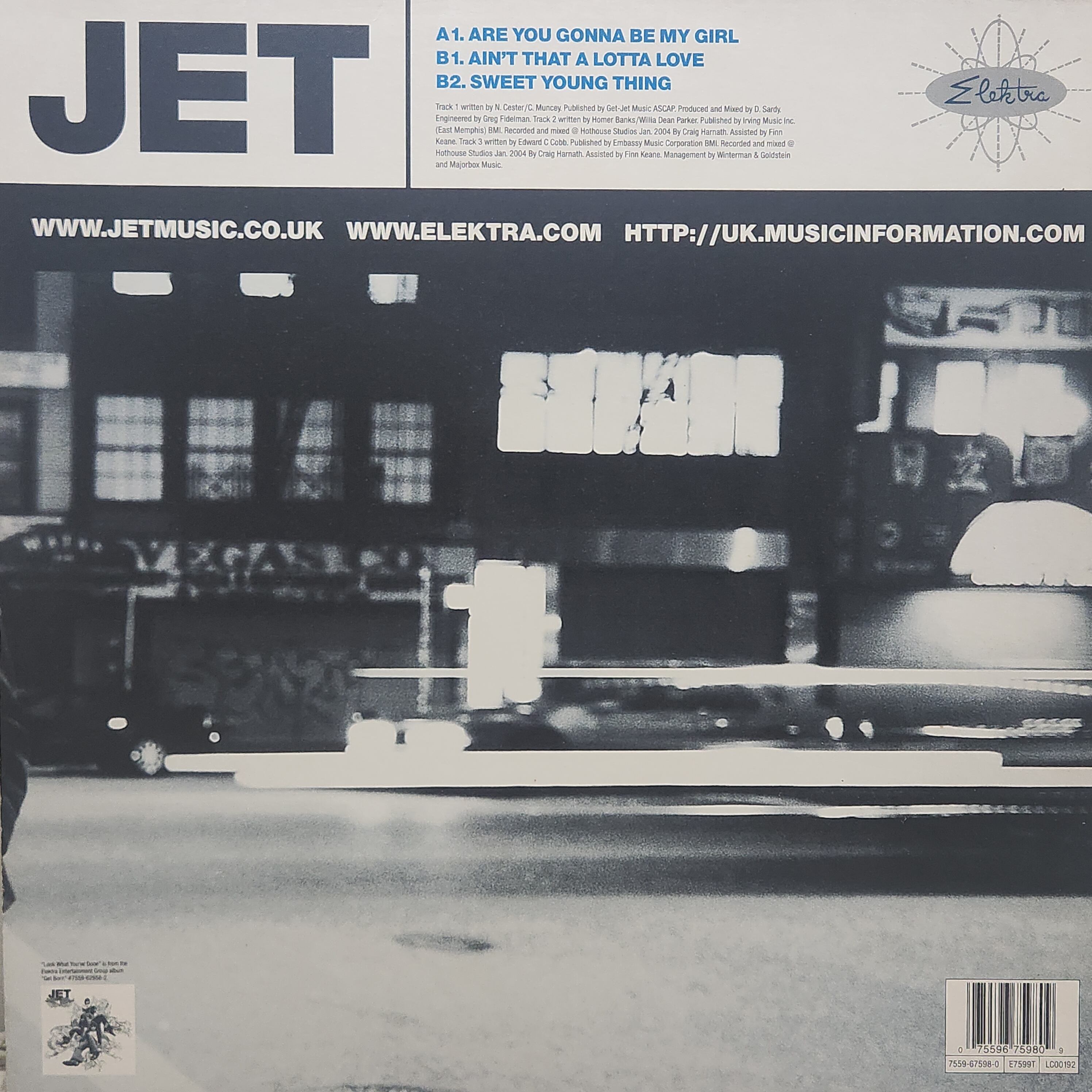 Jet / Are You Gonna Be My Girl [E7599T, 7559-67598-0] - 画像2