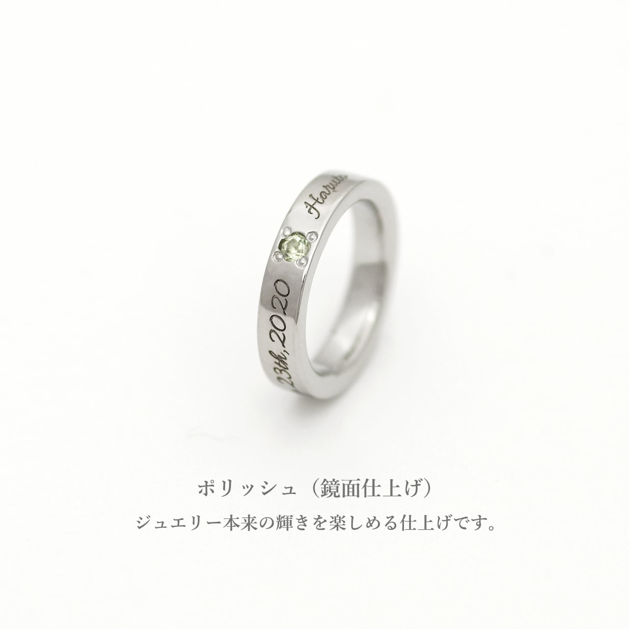チェーン付き】ベビーリング｜シルバー925｜ギフト・赤ちゃんの指輪 
