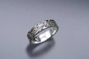 木目金リング  銀✕赤銅  Mokumegane ring  silver,shakudo