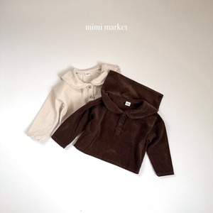 【予約/特典】mimi market / Corduroy Sailor Blanc