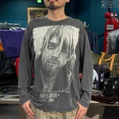 【NIRVANA】ニルヴァーナ "KURT COBAIN 1967-1994" 90's Vintage ロンT