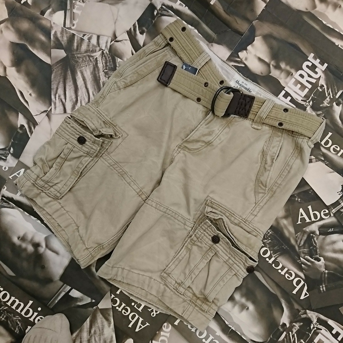 Abercrombie&Fitchメンズハーフカーゴパンツ30インチ | ALI神戸店
