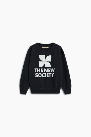 The New Society / Logo Baby Sweatshirt (Forged IronW) 26AW