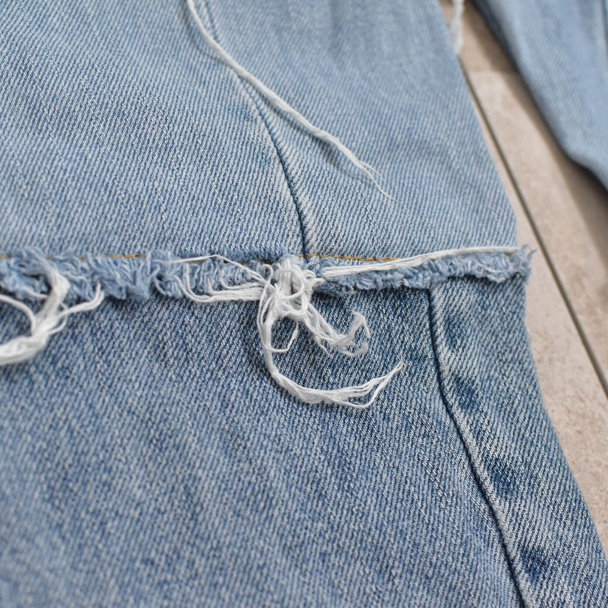 再構築 Remake patchwork denim pants | 古着屋 grin days memory