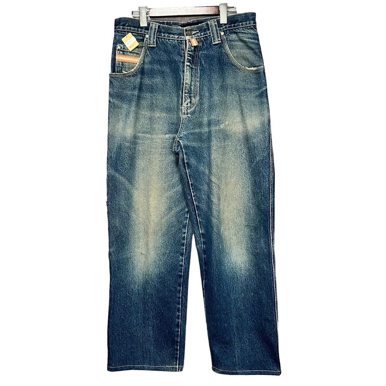 W32×L30#裾上げ済み】SOUTHPOLE JEANS デニムパンツ 刺繍 | 古着屋OLDGREEN