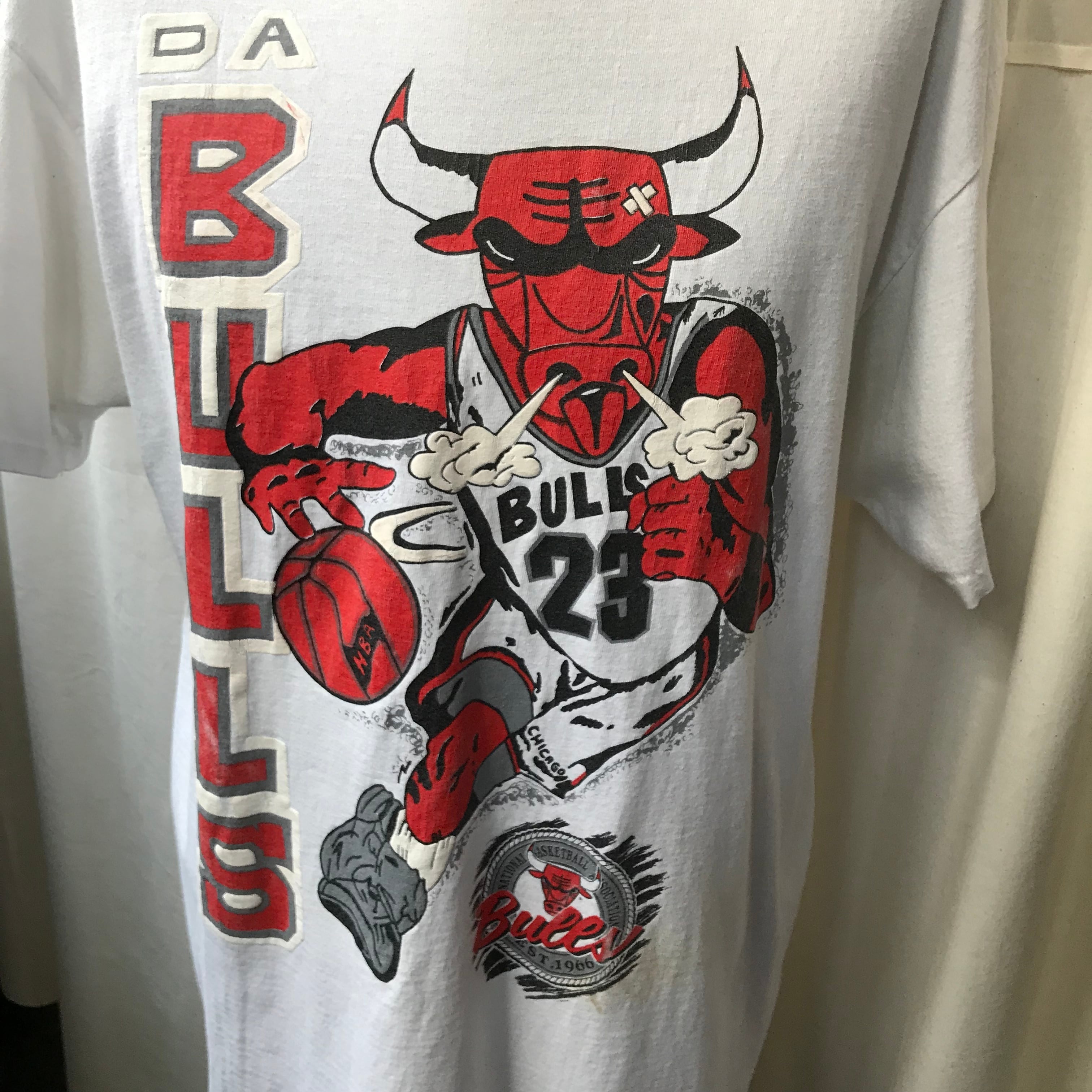 90年代 SALEM NBA CHICAGOBULLS シカゴブルズ スポーツプリントTシャツ