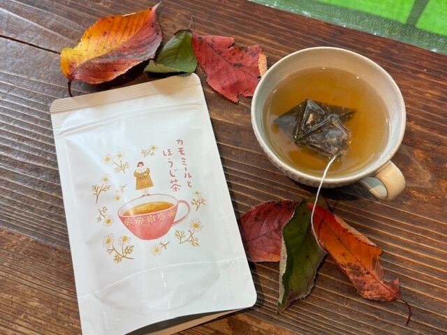 カモミールとほうじ茶 11P | 茶楽 山梨商店 / 和CAFE茶楽