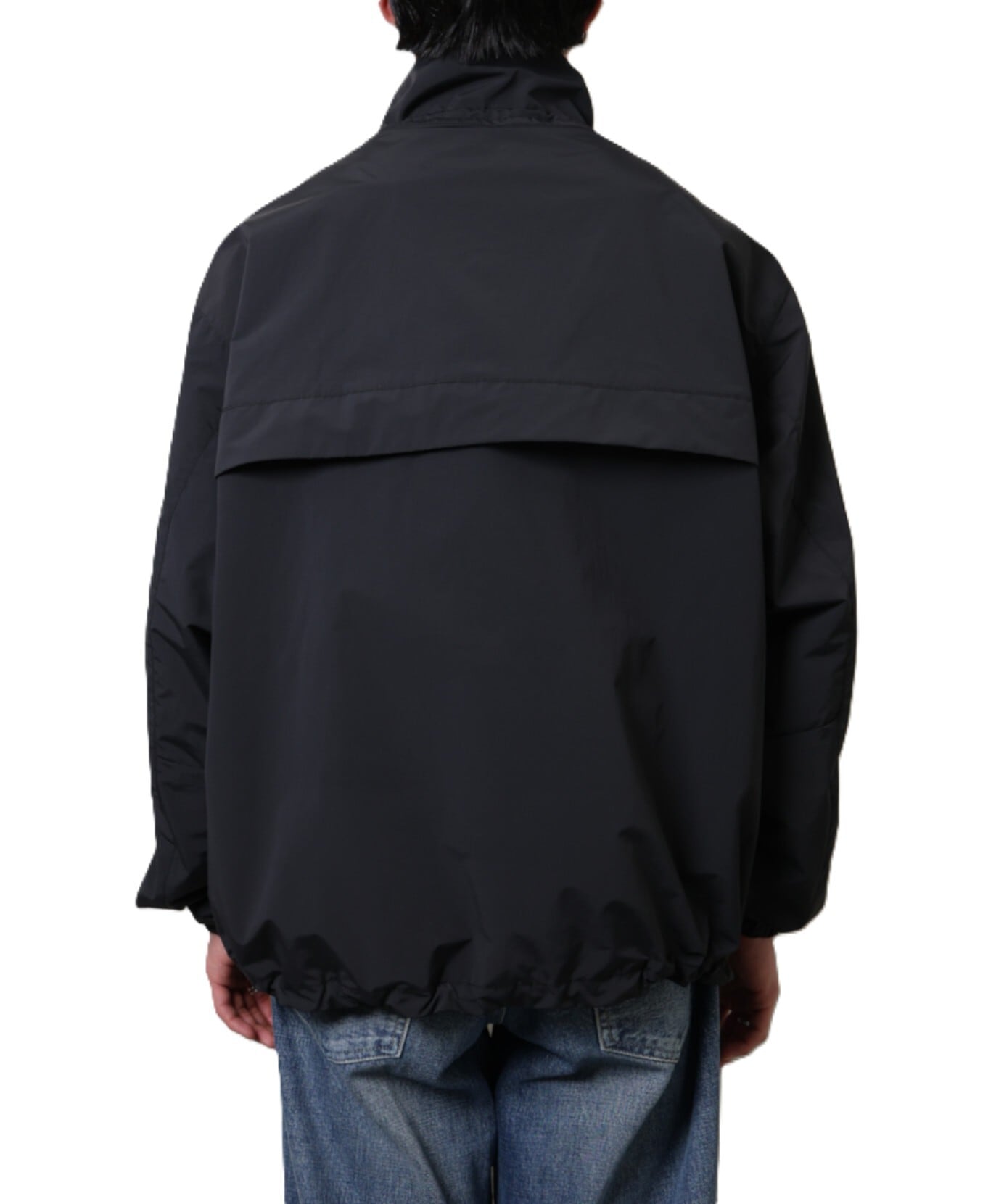 UNUSED / US2539 PULLOVER NYLON JACKET (BLACK) | AfterSchool
