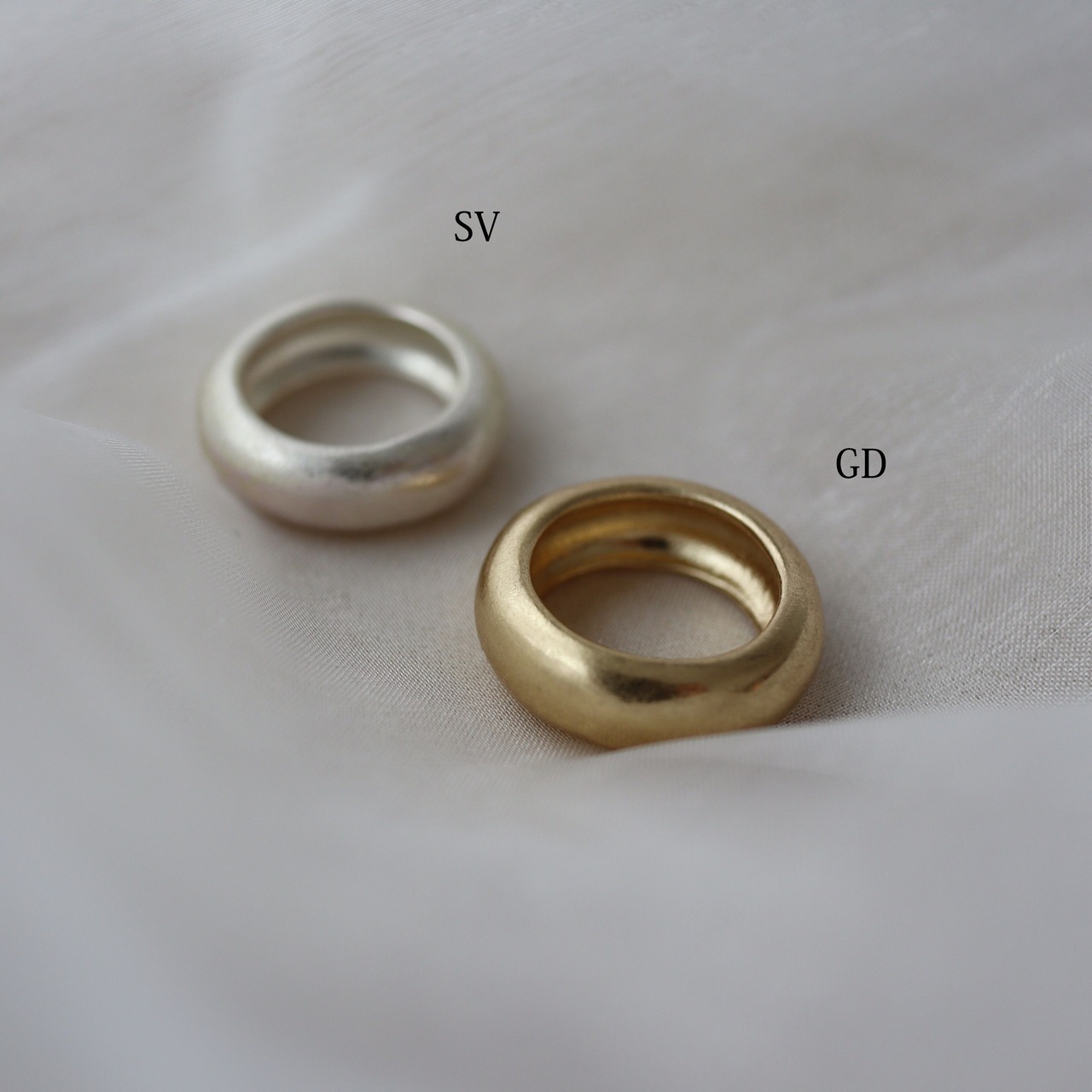 208R　マットぽってりリング