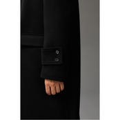 ダブルブレスト ロング丈 オーバーサイズコート af0397