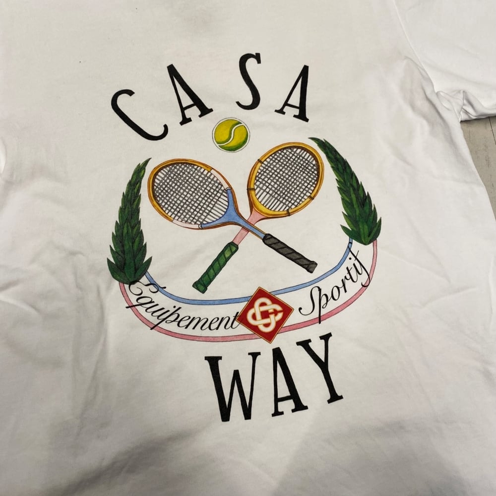 Casablanca カサブランカ Casaway Tennis Club T-Shirt 半袖T Casablanca カサブランカ Casaway Tennis Club T-Shirt 半袖T