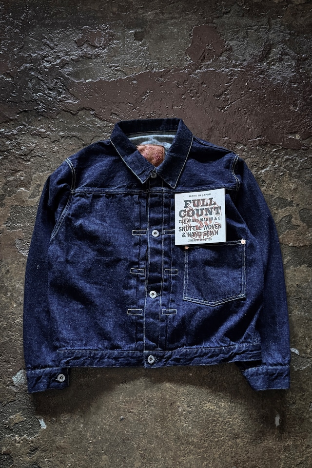 FULLCOUNT/フルカウント　WWII Model 11.5oz Denim Jacket (One Wash)　S2107SSW