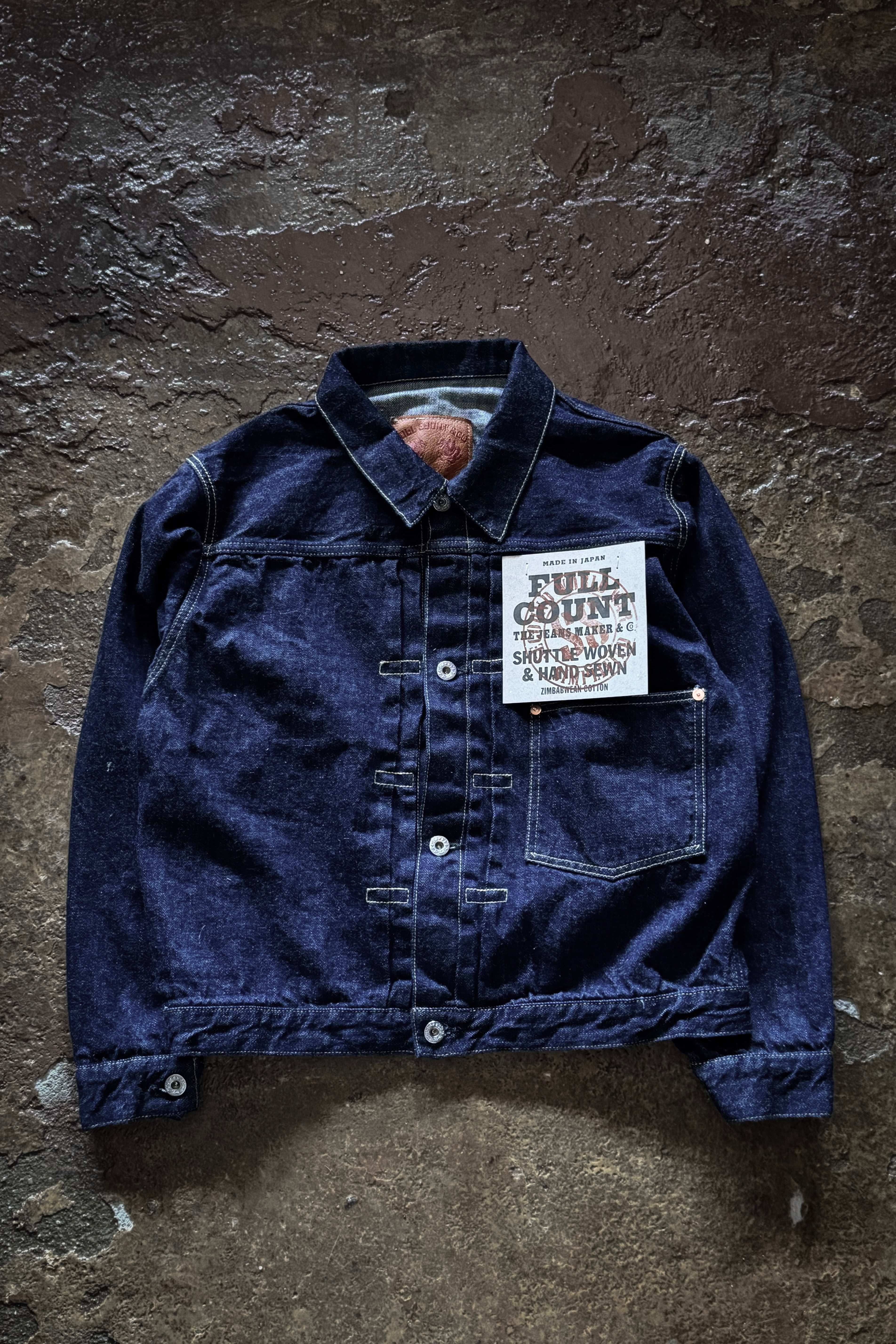 FULLCOUNT/フルカウント WWII Model 11.5oz Denim Jacket (One Wash) S2107SSW