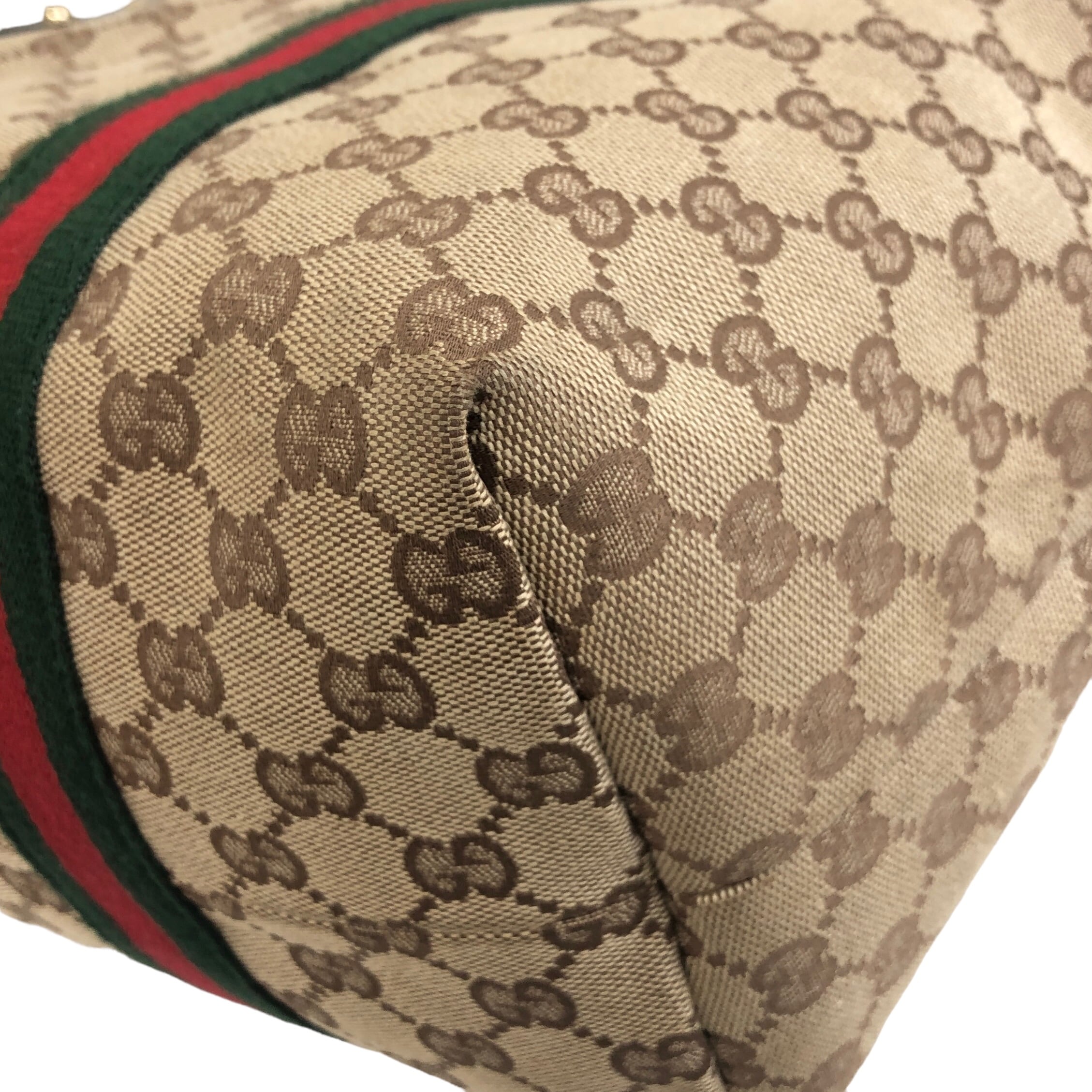 GUCCI グッチ GG柄 シェリーライン ブーツチャーム キャンバス