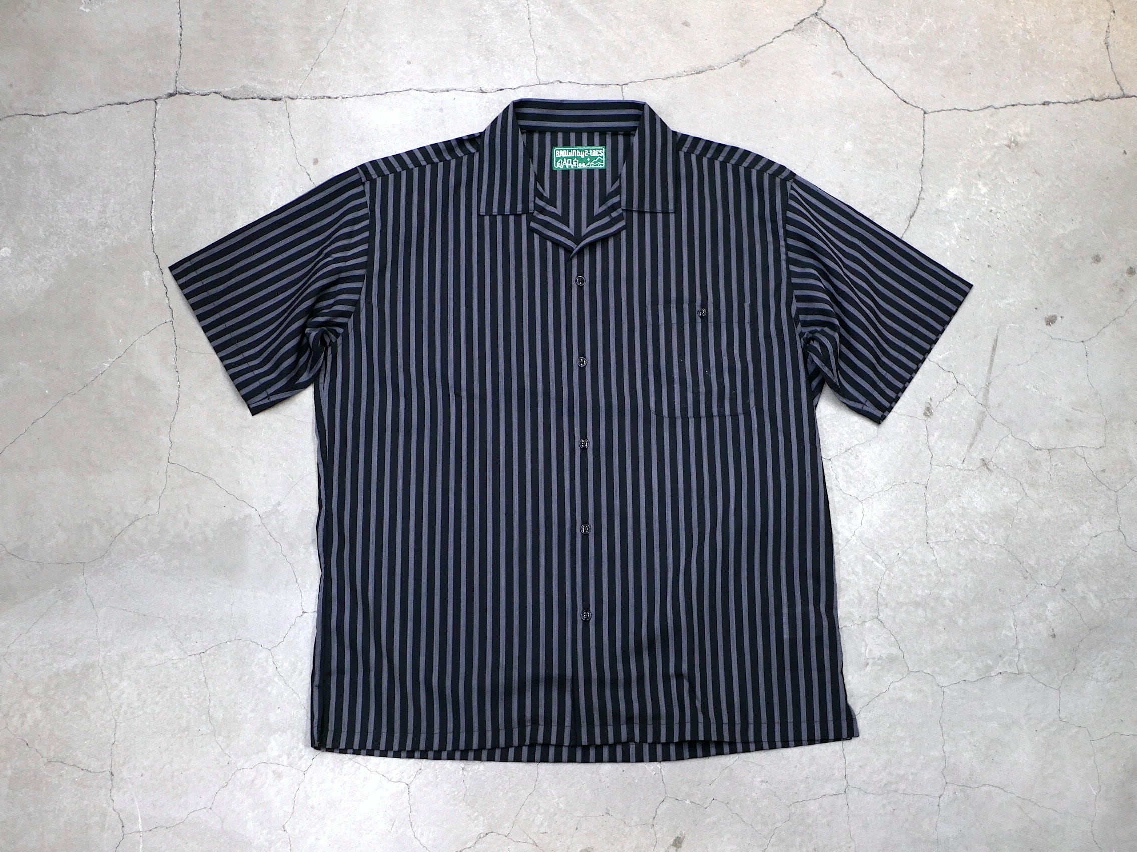 2-tacs　Open collar shirt