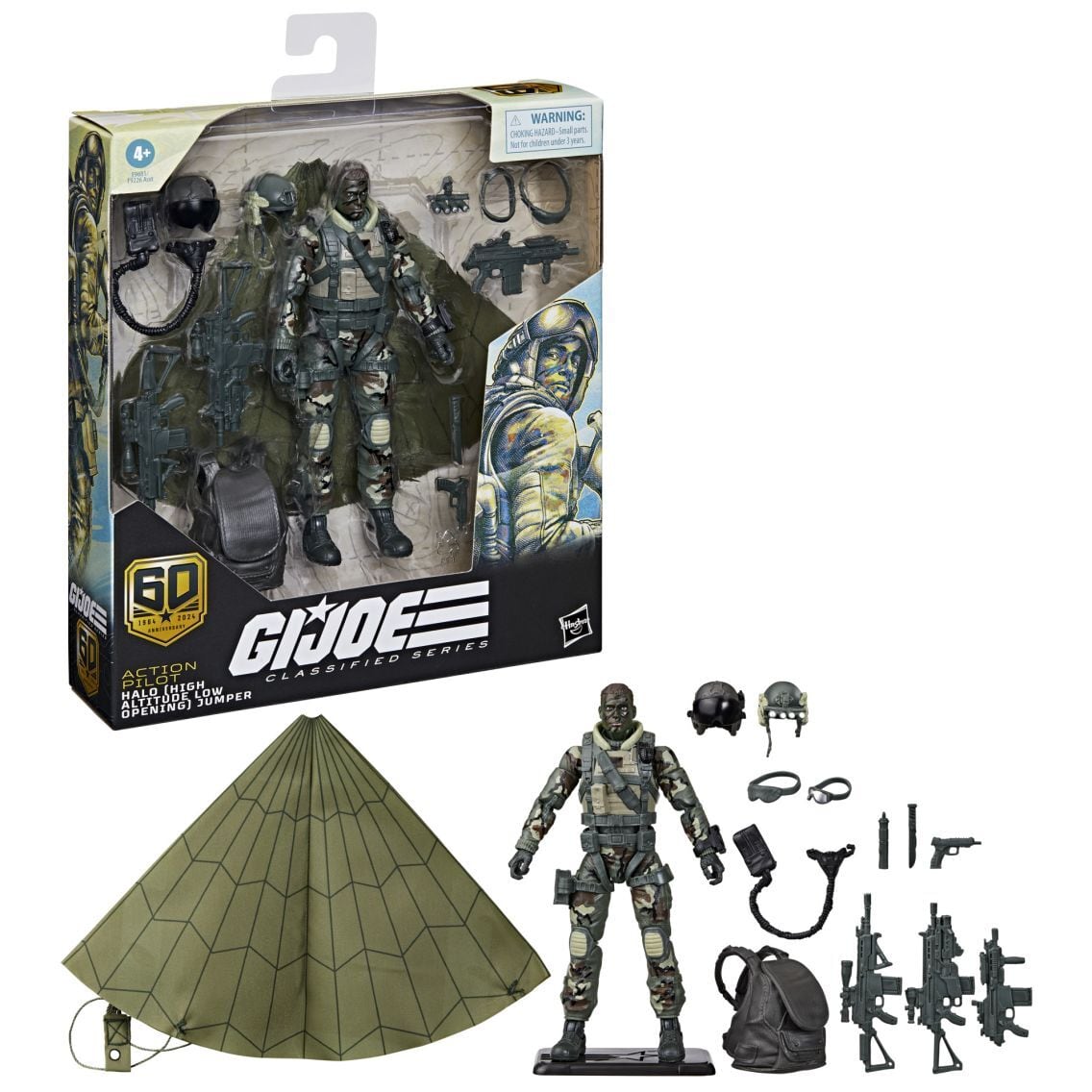 G.I. Joe Classified Series: 60th Anniversary Action Pilot - HALO 
