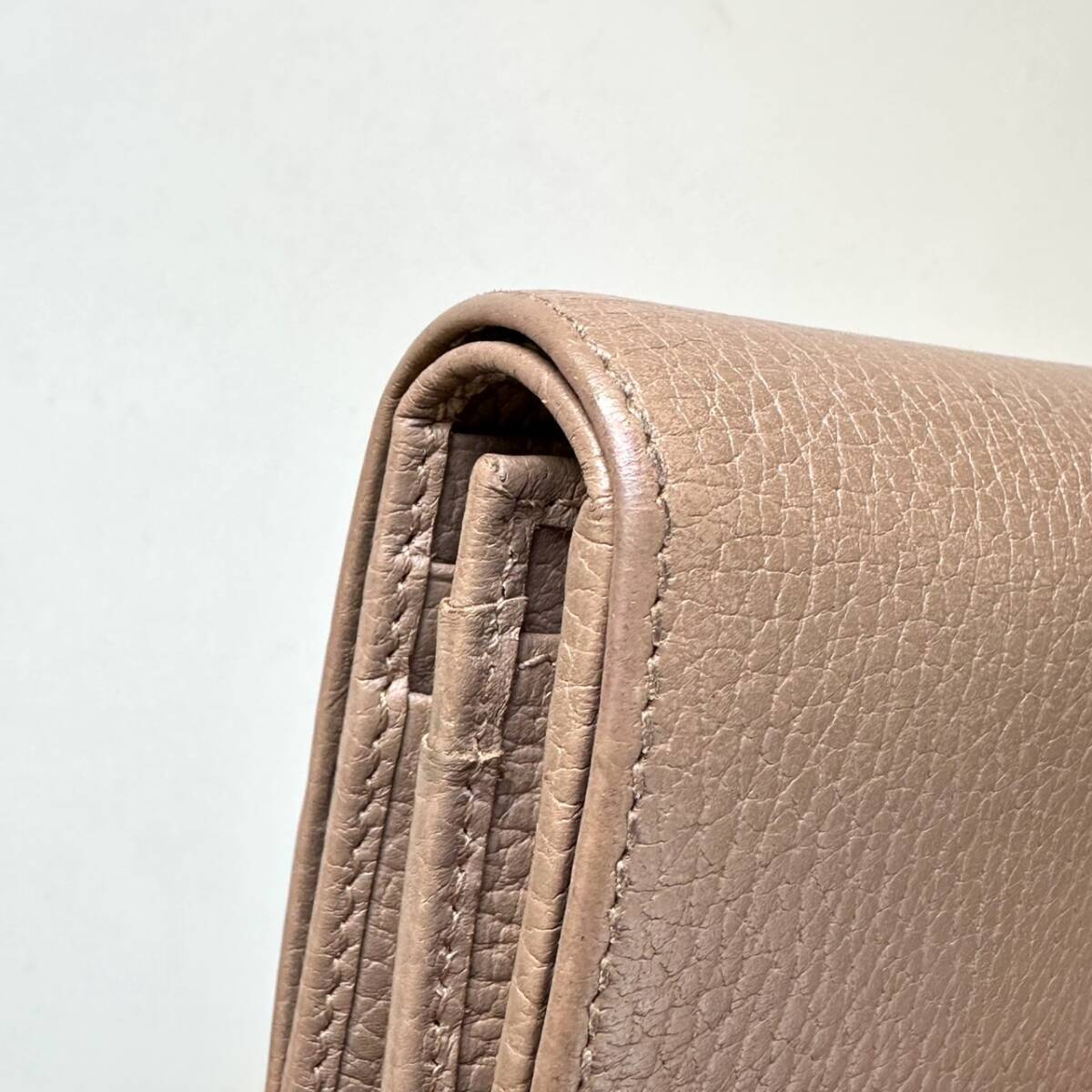 グッチ GUCCI 二つ折り財布 GGマーモント ベージュ系 | 万福財布