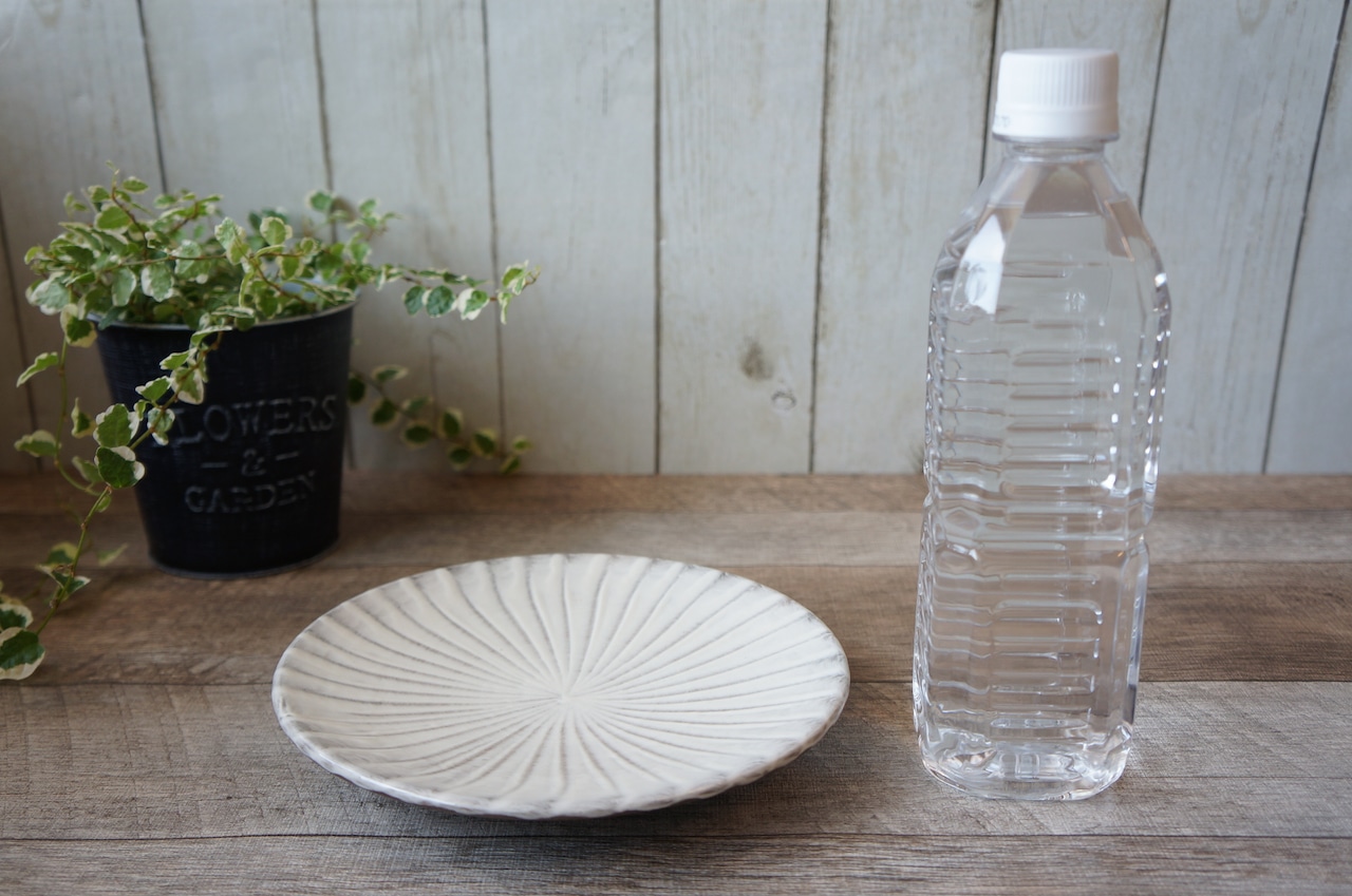 小石原焼　早川窯元　ココットソーサー　刷毛目　① 【8-289】