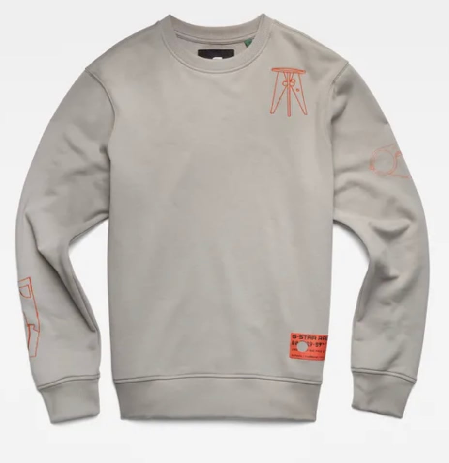 G-STAR.RAW / D19170-A613-942 / スウェット