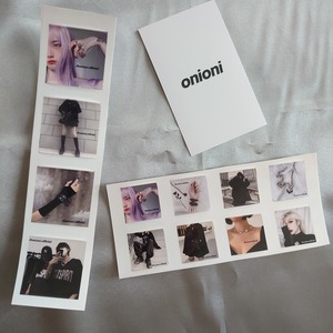 【即納】onioni オリジナル ステッカー Ot152