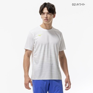 ミズノドライハイブリッドTシャツ[メンズ]32MAD025 トレーニング 吸汗速乾