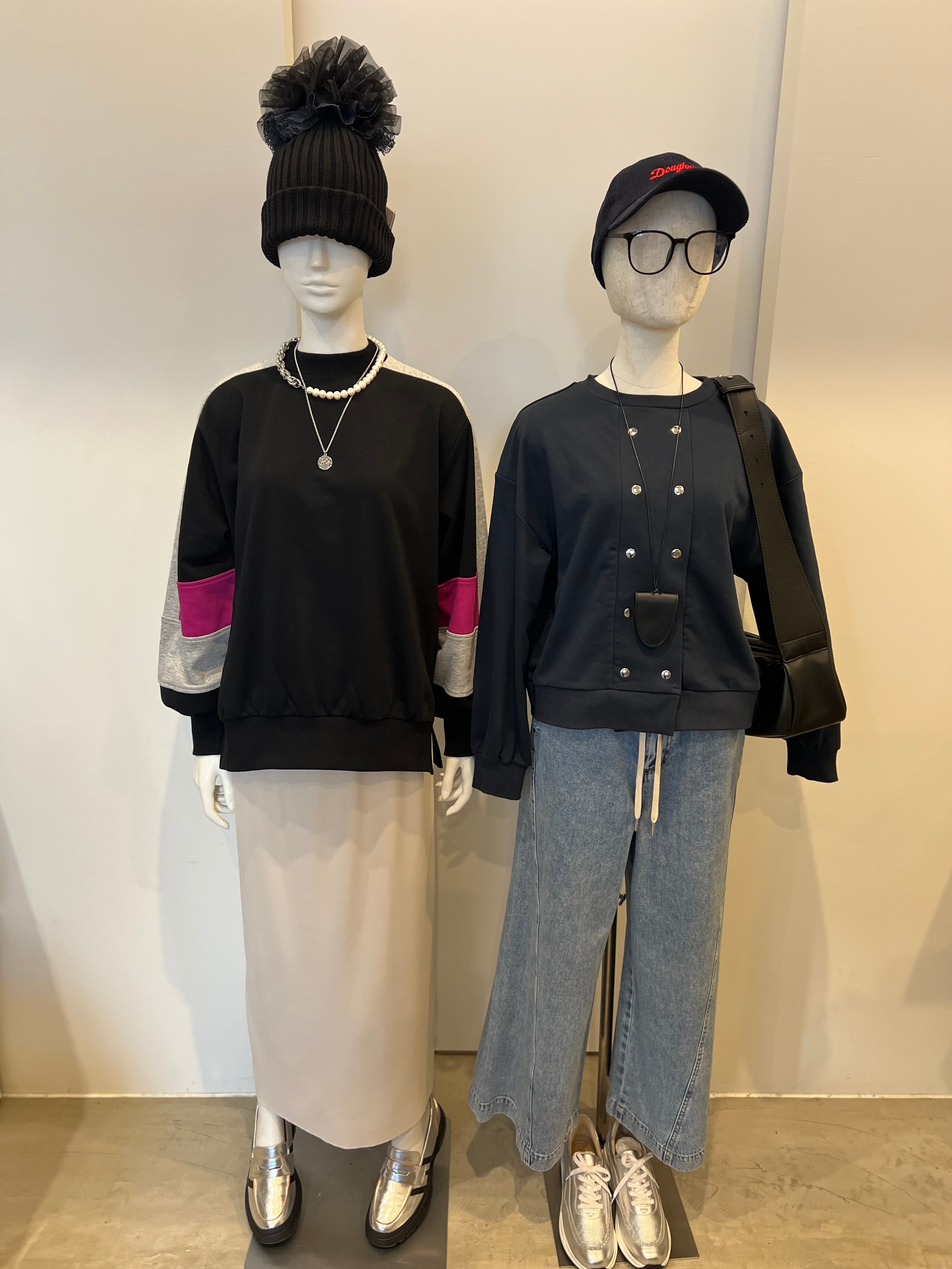 【DONA MARIE】前後2wayダブルドットプルオーバー　145016