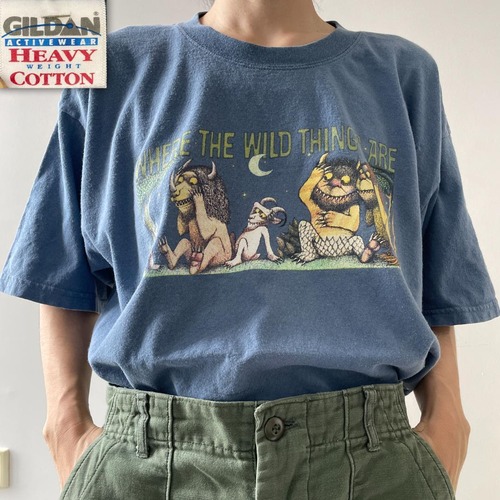 GG12 00s Tシャツ かいじゅうたちのいるところ 絵本 キャラクター